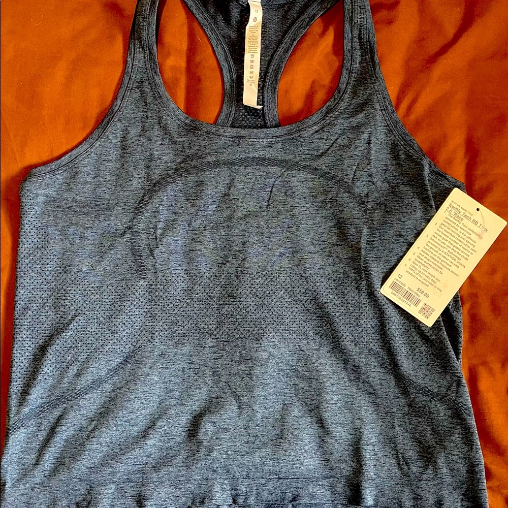 NWT size 12 lululemon Swiftly Tech RB Tank